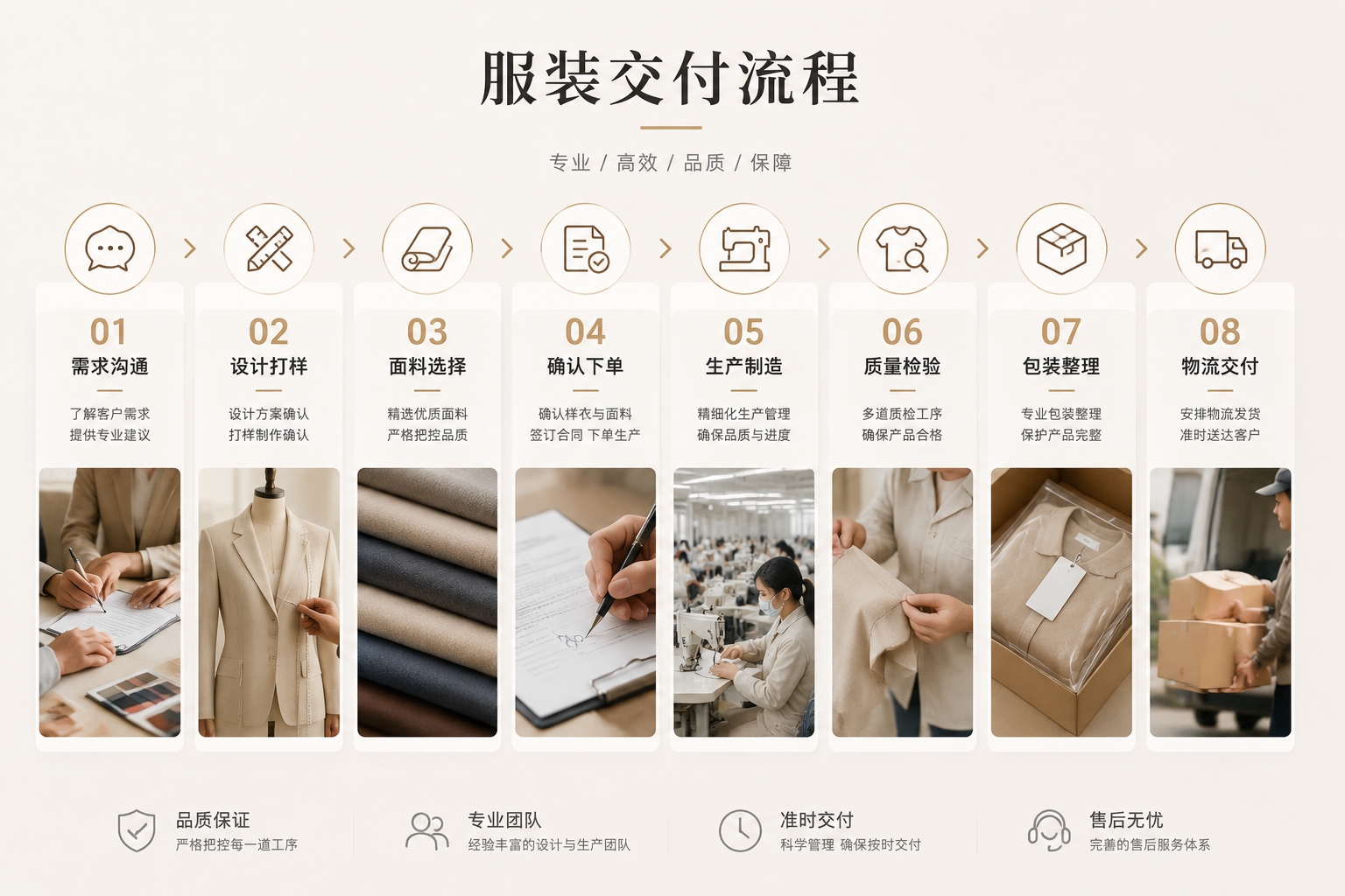 服饰陈列与工艺展示